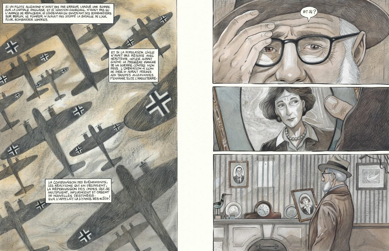 le partage des mondes extrait bd