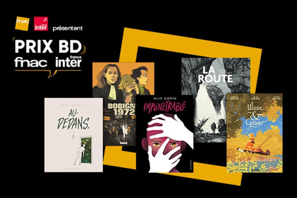 finalistes prix bd fnac france inter