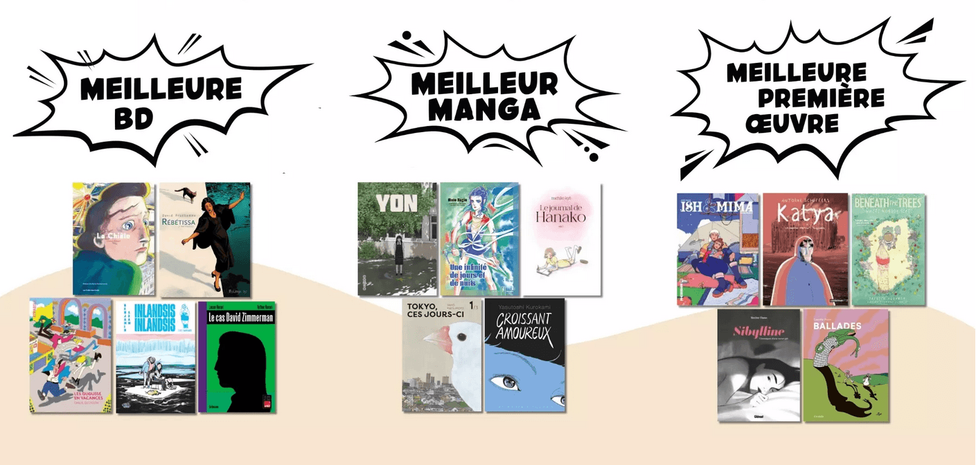 Prix BD des Inrocks 2025