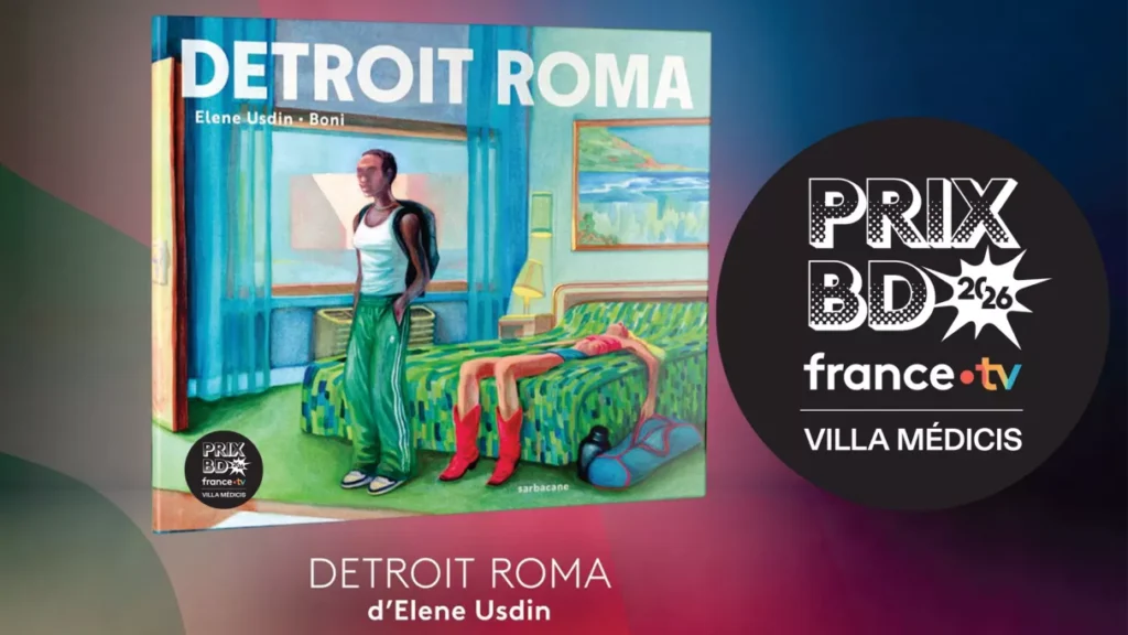 Prix BD des Inrocks 2026 : Detroit Roma confirme son statut d’album incontournable