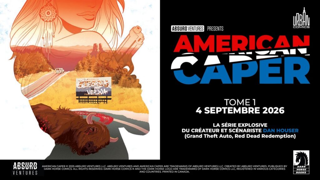 American Caper : la BD du scénariste de GTA arrive en français