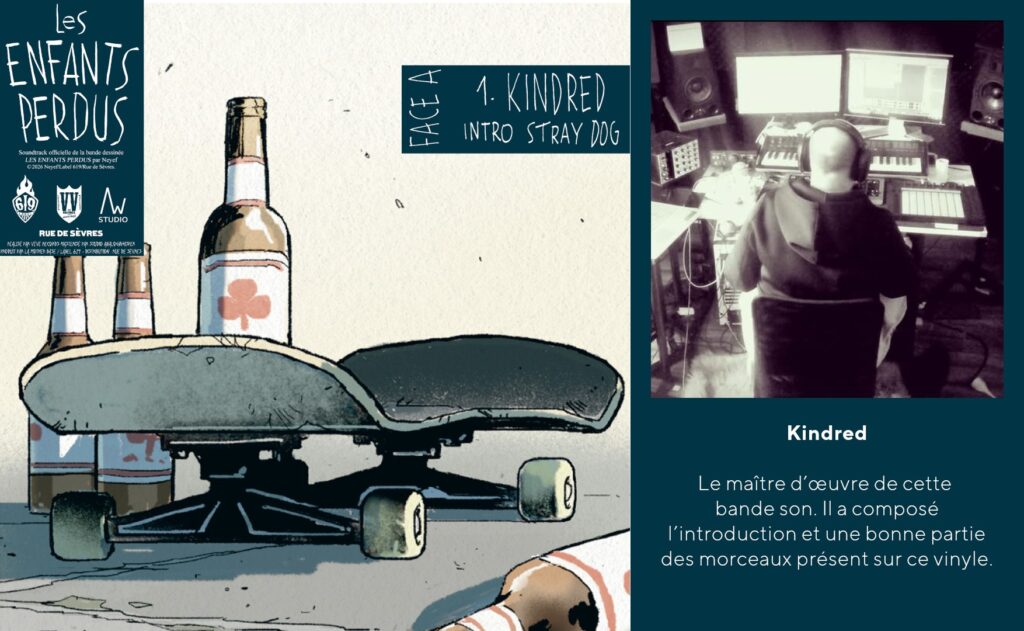 Les Enfants perdus : la BD de Neyef aura sa propre bande originale